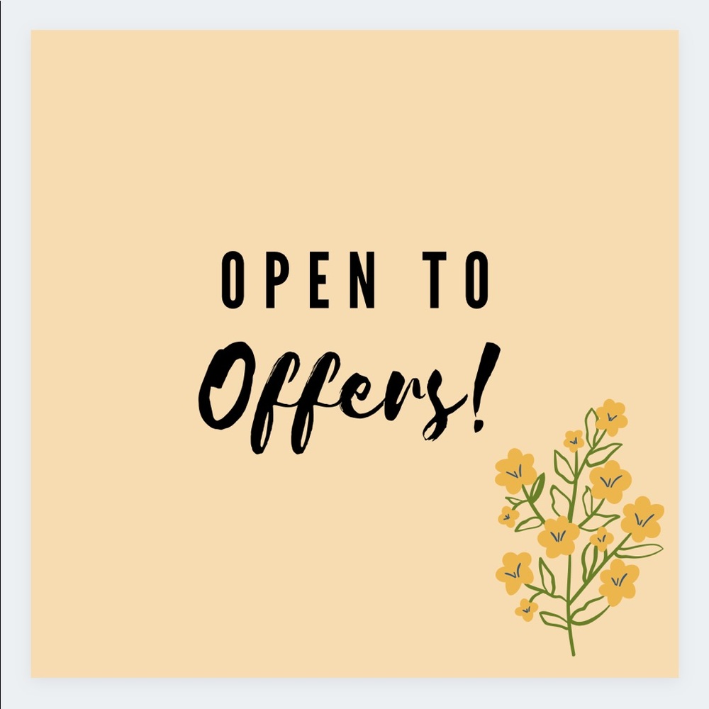 See something you like? Make an offer!
